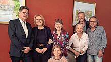 Der Vorstand der Gloria-Förderfreunde freut sich über die Erfolge. Foto: Förderfreunde