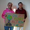 Die Studenten Niklas Becker aus Dingelsdorf und Baldur Patzel aus Dettingen engagieren sich bei Fridays For Future. Zur gemeinsamen ...