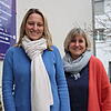 Maria Grundler (links) und Anke Brednich arbeiten für die Diakonie in Radolfzell und kennen sich mit dem Frauenhaus aus.