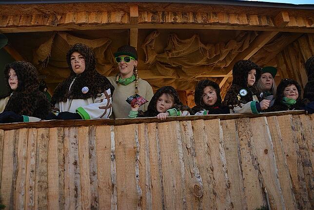 Bild 23: Bilder vom Narrentreffen der Urviecher-Zunft Bad Dürrheim: Großer Festumzug (3)