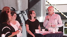 Die Rolle der Medien in einer Demokratie erläuterte SÜDKURIER-Lokalchef Torsten Lucht bei der Podiumsdiskussion.
