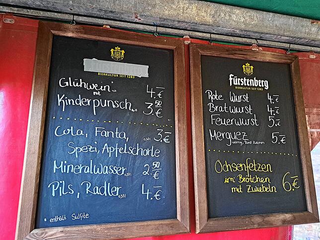 Der Großteil der Essens- und Getränkepreise ist im Vergleich zum Vorjahr gleich geblieben – trotz gestiegener Kosten.