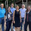 Der neue Ortschaftsrat Riedheim (von links): Christian Kessler, Sabrina Heiß, Jonas Alber, Julia Heimgartner, Bernd Brielmayer ...
