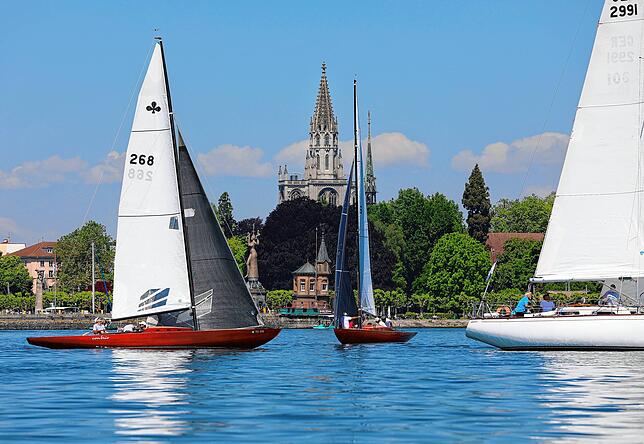 Bild 9: Wassersport im Mittelpunkt der Bodenseewoche