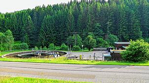 Die Kläranlage in Tennenbronn: Sie zu sanieren, wäre unwirtschaftlich. Daher soll das Abwasser aus dem St. Georgener Stadtteil ...
