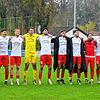 Der FC Rot-Weiß Salem jubelt nach dem 3:1-Erfolg gegen den FC Überlingen.