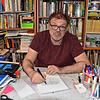 Das kleine Atelier ist Magnus Freys Wirkungsstätte. Aber auch seine Kinder lassen ihrer Kreativität in der Kunstschmiede gern freien Lauf.