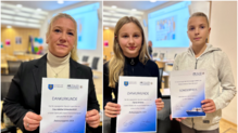 Sie haben wie viele andere Zivilcourage gezeigt: Adeline Schneckenbühl (links) sowie Hanna Stiebitz und Max Morosin (rechts).
