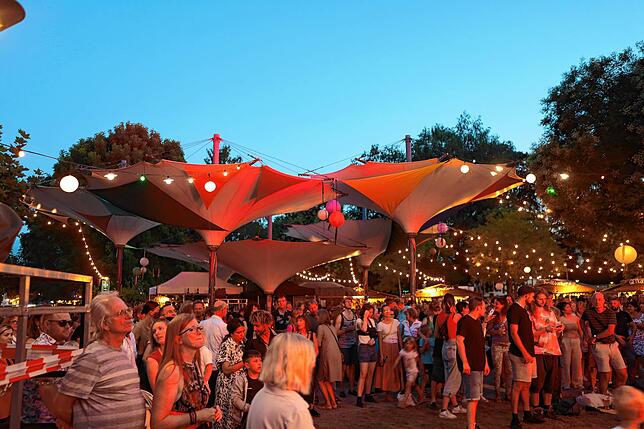 Das Stadtgartenfest ist ein Highlight im Veranstaltungskalender von Konstanz.