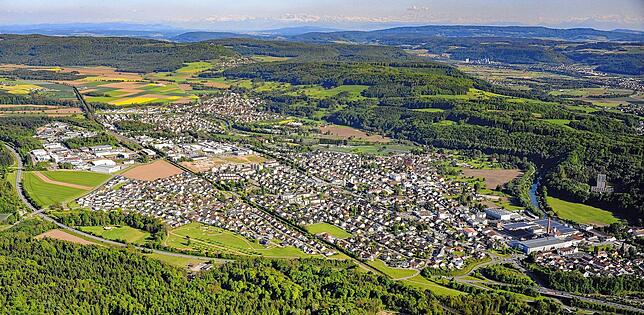 Gesamtansicht Lauchringen.