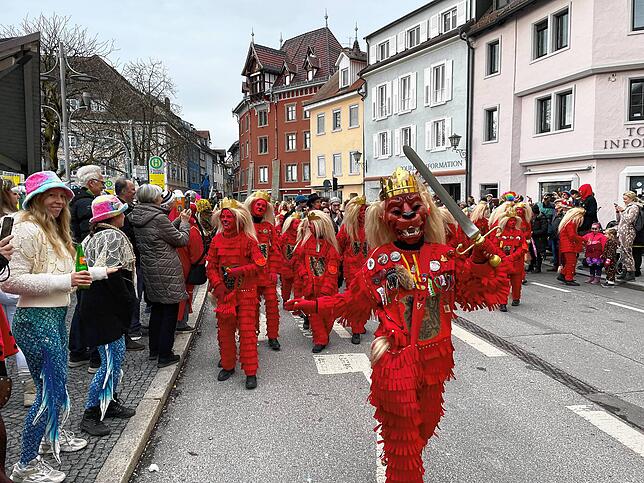 Bild 15: Die schönsten Bilder vom Überlinger Umzug mit Narrenbaum