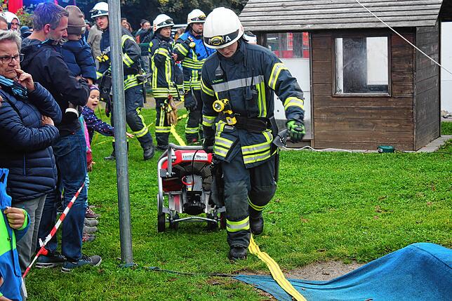 Bild 28: Bilder der Jahreshauptübung der Feuerwehr Orsingen-Nenzingen