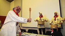 Bild : Narro-Zunft Waldshut startet am 11.11 mit lautem Getrommel in die Fasnacht