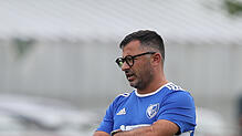 Trainer Alessandro Paolantonio und der SV Orsingen-Nenzingen