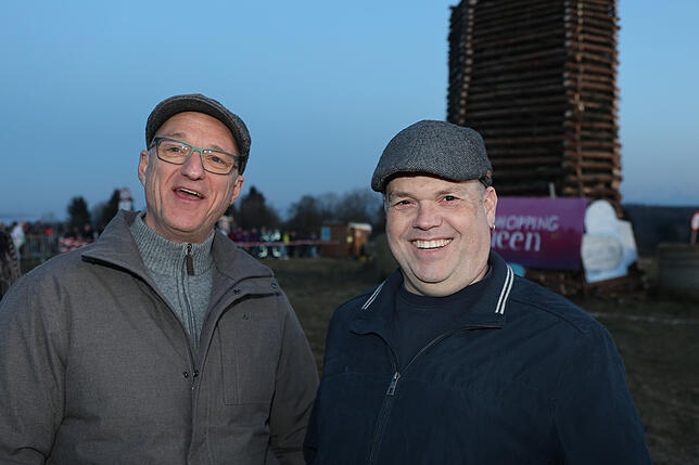 Bild 30: Bilder vom Funkenfeuer 2025 in Litzelstetten: So lebt die Tradition weiter!
