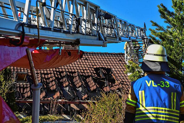 Bild 1: Statt Unkraut fast das Haus abgefackelt