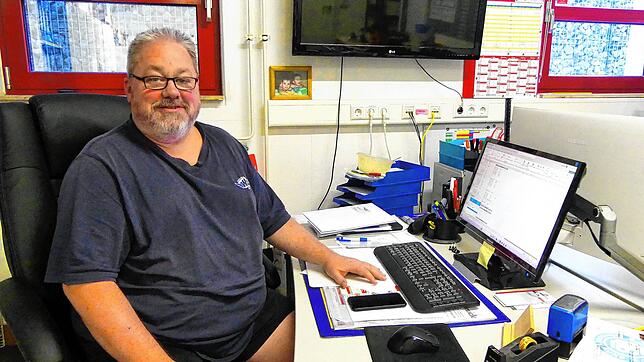 Schwenningens Mann für die Nachwuchsförderung: Wayne Hynes bei der Arbeit.