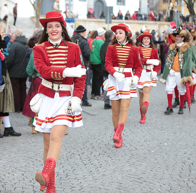 Bild 10: Bilder vom Fasnachtssonntag in Donaueschingen (Teil 1)