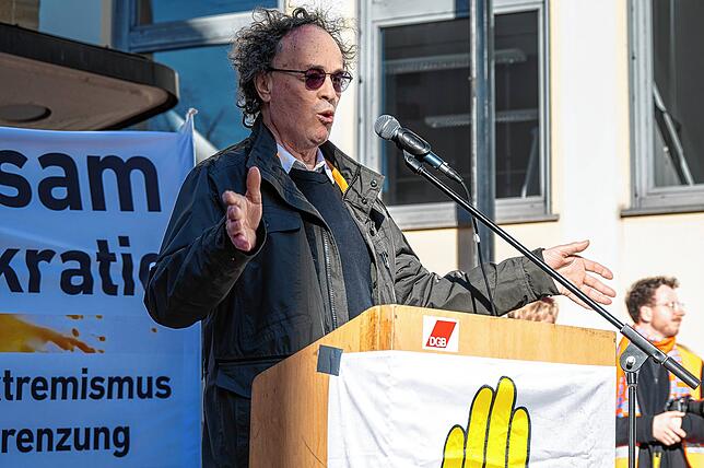 Bild 15: Bilder von der Kundgebung für Demokratie und Toleranz in Friedrichshafen