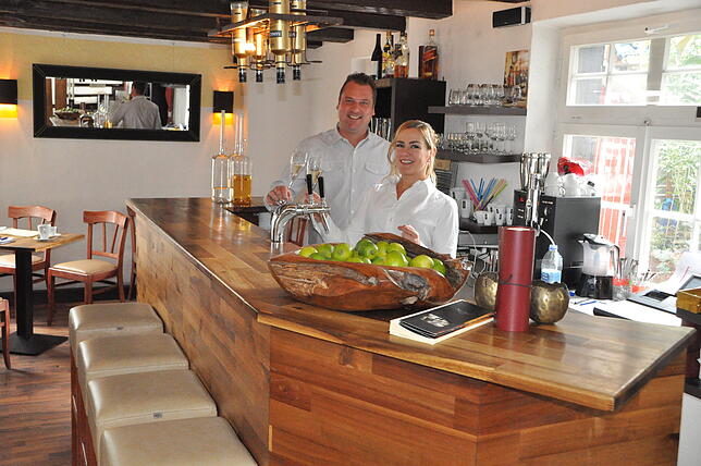 Tatjana und Marcus Hagner vom Restaurant Untertor in Markdorf.