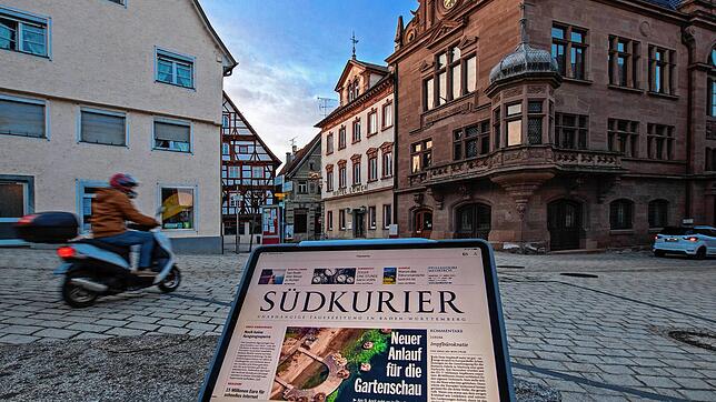 In der Innenstadt von Meßkirch ist die Internetverbindung an vielen Orten zu langsam. Das soll sich bis 2025 ändern.