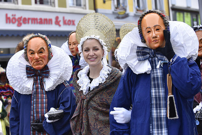 Bild 37: Bilder vom Historischen Umzug am Fasnetmontag in Villingen &ndash; Teil 4