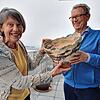 Altersruhesitz Überlingen: Eleonore und Wilfred Zöbisch sind im März 2021 vom Hunsrück an den Bodensee gezogen. Im Bild zeigen sie eine ...
