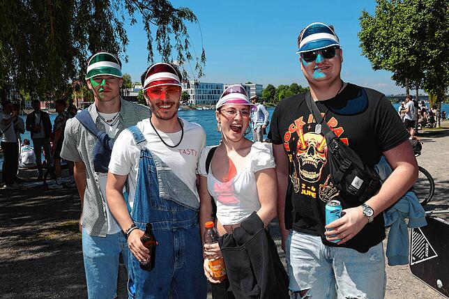 Bild 1: Campus Festival Konstanz 2024: Bilder vom Seerhein am Freitag