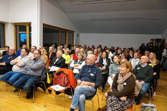 Blick auf die Teilnehmer des Zukunftsworkshops für eine lebendige Tiengener Innenstadt.