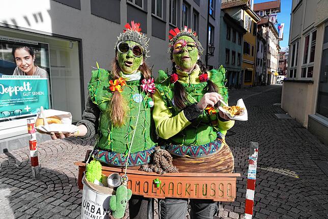 Bild 9: So schön war es am Dienstag beim großen Umzug in Villingen (Teil 1)