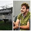 Ralph Bösch (Oettinger Aluminium Gruppe) und Karsten Borneck (StockachAlu) sprechen im Ausschuss über Pläne und beantworten Fragen.