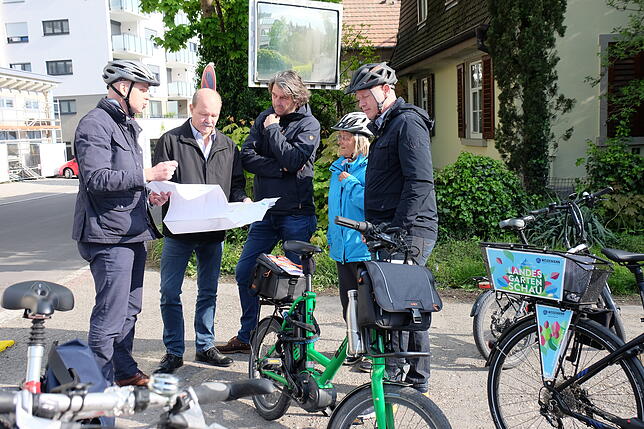Bild 6: Über zehn Stationen durch Überlingen: Wo in der Stadt Gefahren für Radfahrer lauern