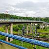 Das markante Geländer der über die Gleisanlagen des Immendinger Bahnhofs führenden Fußgänger- und Radwegbrücke muss erneuert werden. Das ...