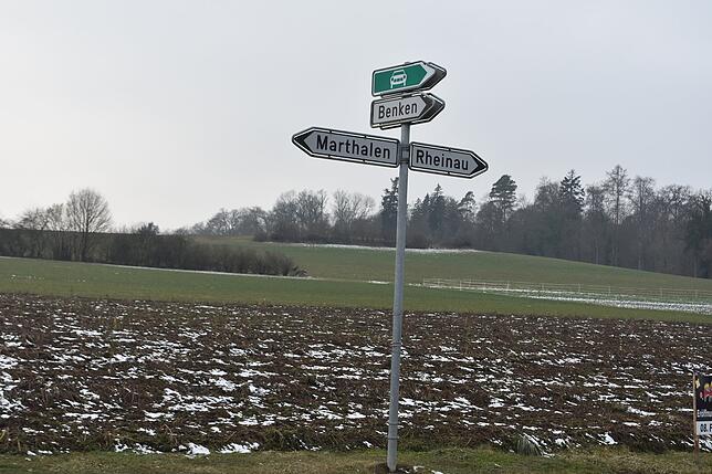 Der favorisierte Standort im Zürcher Weinland ist der Isenbuck zwischen Rheinau und Marthalen. Bild: Güntert