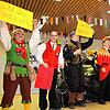 Beim Zunftmeisterempfang in Bettmaringen hatte Ortsvorsteher David Geng (rechts) für gute Unterhaltung gesorgt. Gekommen war er in der ...