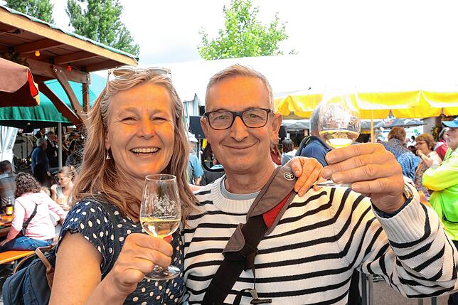 Bild 16: So stimmungsvoll endet das Reichenauer Wein-und Fischerfest 2025