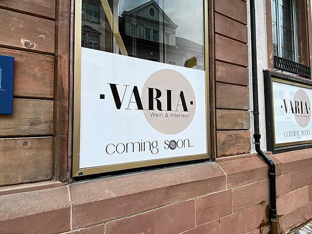 Das Varia in der ehemaligen Stadtapotheke solte eigentlich schon Ende 2023 eröffnen.