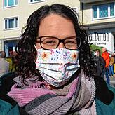 Natalie Sauer, 39 Jahre, meint: „Die Südumfahrung würde den Weg zur Schule für unsere Kinder sicherer machen.“