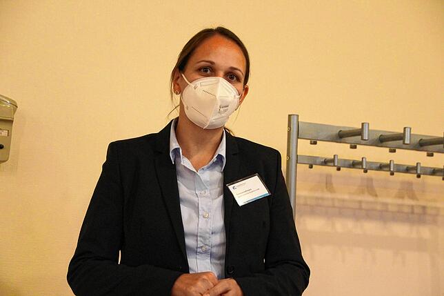 Die kaufmännische Direktorin des Hegau-Bodensee-Klinikums Rebecca Sellmann stellte sich dem Freundeskreis Krankenhaus Loreto Stühlingen vor.