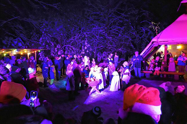 Bild 8: Waldweihnacht der Kolpingsfamilie