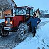 Raimund Boll aus Bettmaringen ist einer der Privatleute, die in den ländlichen Ortsteilen von Stühlingen den Winterdienst übernehmen. Er ...
