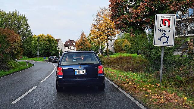 Von stockend bis stehend – die Straßen rund um Friedrichshafen sind zur Fakuma wieder voll.