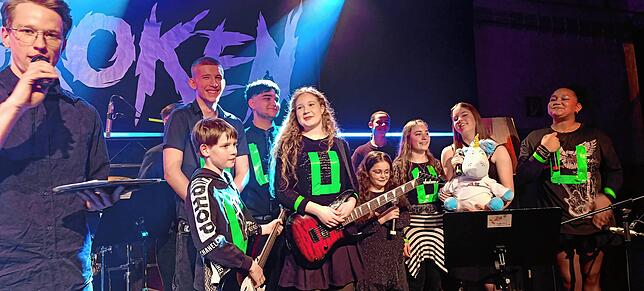 Bild 23: Bilder vom Schüler-Bandcontest in der Lauffenmühle