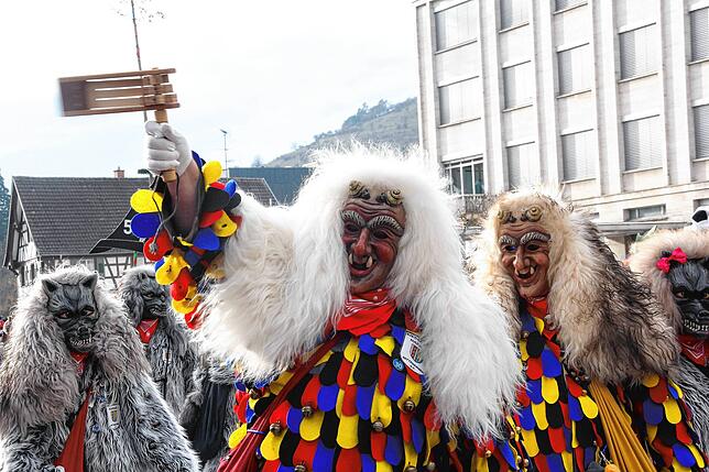 Bild 27: Fasnets-Umzug der Poppelezunft in Singen &ndash; Teil 2