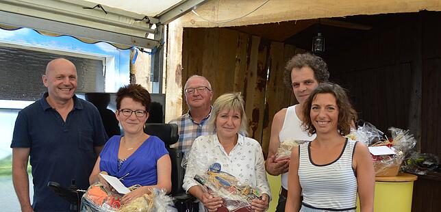 Die Mitarbeiter der ersten Stunde bei Fulminant (von links): Berthold Jung, Daniela Fischer, Geschäftsführer Rolf Fischer, Manuela ...
