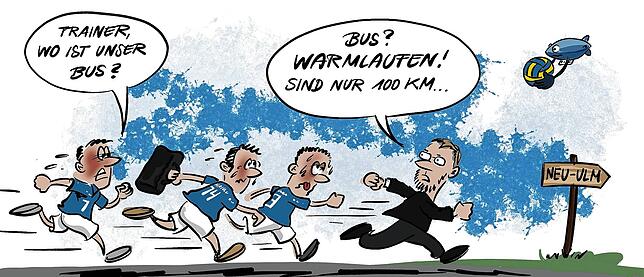 Bild 9: Die Karikatur der Woche: Wie weit weg ist noch zu nah dran?