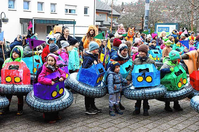 Bild 15: So feiert der Unterkirnacher Narrensamen am Schmotzige Dunschtig