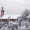 Die Birnau in märchenhaftem Weiß: Ganz schön viel Schnee gab es im Januar 2021. Ob es dieses Jahr weiße Weihnachten gibt ist aktuell ...