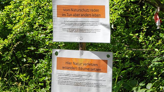 Bürgerprotest in Allmannsdorf: Anwohner kritisieren den Standort für den geplanten Waldkindergarten auf einer Grünfläche am Ende des ...