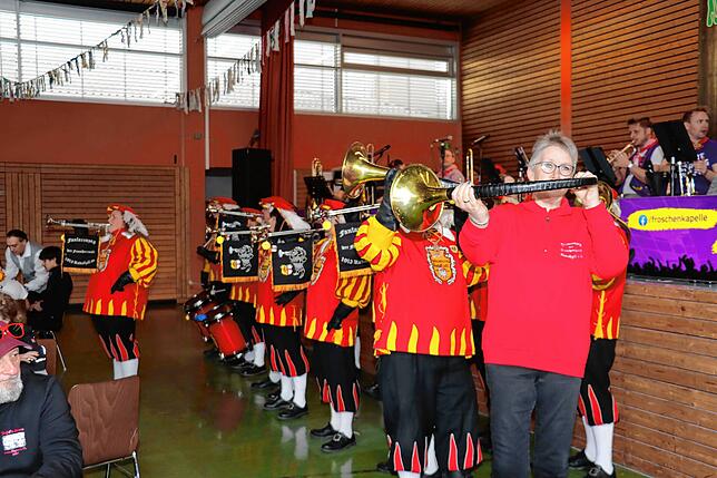 Bild 20: Dreikönigsfrühschoppen der Froschenzunft in der Güttinger Buchenseehalle